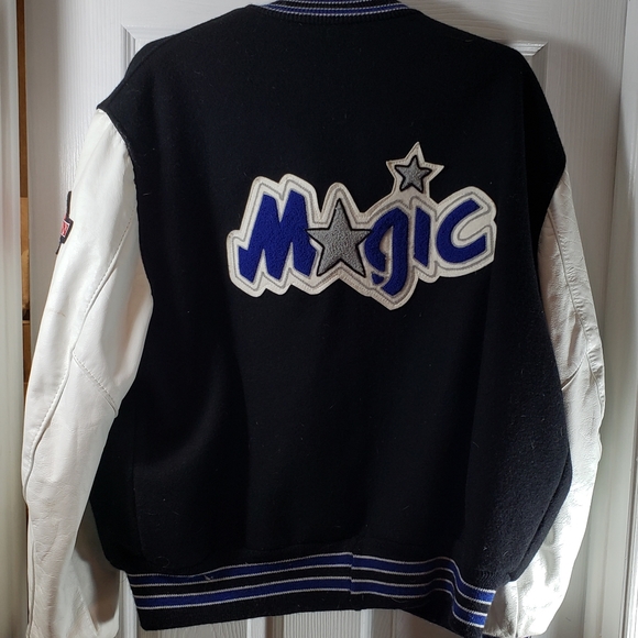 orlando magic leather jacket